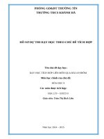 tích hợp liên môn hóa học 9 bài 18  NHÔM 