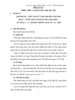 giáo án tích hợp liên môn lịch sử 12 bài 17 – nước VIỆT NAM dân CHỦ CỘNG hòa từ NGÀY 2 – 9 – 1945 đến TRƢỚC NGÀY 19 – 12 – 1946 