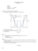 BÀI TẬP LỚN SỐ 2 PHÂN TÍCH CƠ CẤU CAM