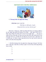 KỊCH BẢN DẪN CHƯƠNG TRÌNH 2011