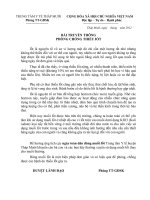 BÀI TRUYỀN THÔNG PHÒNG CHỐNG THIẾU IỐT