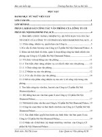 Báo cáo kiến tập quản trị văn phòng tại CÔNG TY cổ PHẦN hà nội DIAMOND PALACE