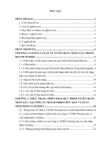 Báo cáo kiến tập quản trị nhân lực: Hoàn thiện công tác tuyển dụng nhân lực tại công ty TNHH thương mại và xuất nhập khẩu clickbuy