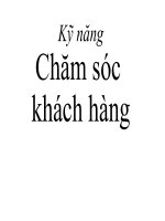 Kỹ năng chăm sóc khách hàng