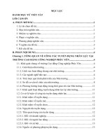Báo cáo kiến tập quản trị nhân lực: Thực trạng và giải pháp nâng cao hiệu quả công tác tuyển dụng nhân lực tại trường cao đẳng công nghiệp phúc yên