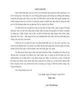 Báo cáo kiến tập quản trị nhân lực: Công tác đào tạo, bồi dưỡng cán bộ, công chức của uỷ ban nhân dân huyện lộc bình năm 2015 thực trạng và giải pháp