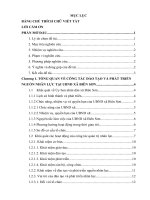 Báo cáo kiến tập quản trị nhân lực: Công tác đào tạo và phát triển cán bộ, công chức tại ủy ban nhân dân xã biên sơn huyện lục ngạn tỉnh bắc giang