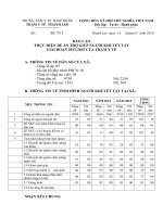 BÁO CÁO THỰC HIỆN ĐỀ ÁN TRỢ GIÚP NGƯỜI KHUYẾT TẬT GIAI ĐOẠN 2013 2015 CỦA TRẠM Y TẾ