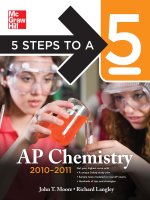 5 Steps to a 5 AP Chemistry 3ed  Langley R.H., Moore J.
