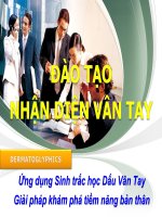 Sinh trắc học vân tay