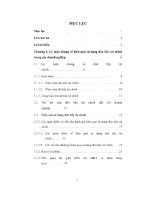 Luận văn Giải pháp nhằm nâng cao hiệu quả sử dụng đòn bẩy tài chính tại công ty vận tải ô tô số 3