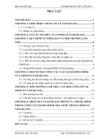 Báo cáo kiến tập hành chính học tại UBND xã NAM QUANG