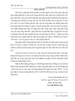 Báo cáo kiến tập quản trị nhân lực: Nâng cao chất lượng đào tạo và phát triển cho người lao động tại công ty TNHH cao su INOUE việt nam