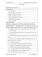 Báo cáo kiến tập quản trị nhân lực: Thực trạng và giải pháp phát triển nguồn nhân lực tại ủy ban nhân dân xã vân hà – huyện việt yên – tỉnh bắc giang