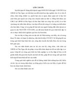 Báo cáo kiến tập quản trị nhân lực: Thực trạng và giải pháp nhằm nâng cao chất lượng công tác đào tạo,bồi dưỡng cán bộ công chức tại UBND xã thọ ngọc