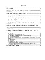 Báo cáo kiến tập quản lý văn hóa tại HUYỆN TIÊN DU TỈNH bắc NINH