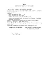 skkn rèn luyên kỹ năng nói tiếng anh cho học sinh lớp 6