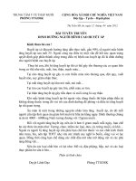 BÀI TUYÊN TRUYỀN DINH DƯỠNG NGƯỜI BÊNH CAO HUYẾT ÁP