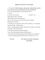 skkn đổi mới phương pháp dạy học nhằm phát huy tính tích cực và sáng tạo của học sinh THCS trong các bài vẽ tranh đề tài 