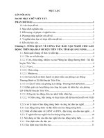Báo cáo kiến tập quản trị nhân lực: ĐTN cho LĐNT giai đoạn (2010  2014 ) của huyện tiên yên , quảng ninh