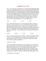 Bai tap huu co hay va kho