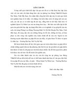 Báo cáo kiến tập quản trị nhân lực: Thực trạng và giải pháp nhằm nâng cao công tác đào tạo nghề cho lao động nông thôn tại huyện pác nặm, tỉnh bắc kạn