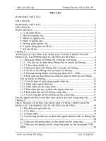 Báo cáo kiến tập quản trị nhân lực: Thực trạng công tác đào tạo và phát triển nguồn nhân lực tại phòng nội vụ huyện an dương