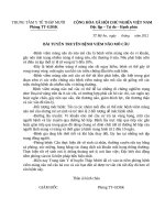 BÀI TUYÊN TRUYỀN BỆNH VIÊM NÃO MÔ CẦU