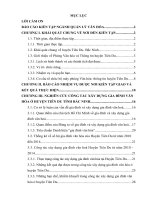 Báo cáo kiến tập quản lý văn hóa tại Phòng văn hóa và thông tin huyện tiên du