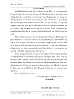 Báo cáo kiến tập quản trị nhân lực: công tác phân tích công việc tại ủy ban nhân dân xã tiến thắng