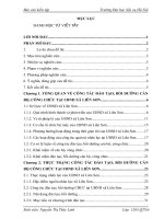 Báo cáo kiến tập quản trị nhân lực: Nghiên cứu thực trạng và giải pháp nhằm nâng cao chất lựợng đội ngũ cán bộ, công chức tại UBND xã Liên Sơn