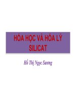 HÓA lý SILICAT chuong1 