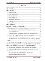 Báo cáo kiến tập quản trị nhân lực: Thực trạng và giải pháp công tác đào tạo, bồi dưỡng cán bộ, công chức tại UBND huyện nho quan tỉnh ninh bình