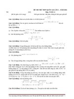 de thi thu thpt quoc gia mon toan truong thpt chuyen bac giang bac giang lan 1 nam 2016