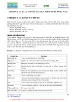 BÀI GIẢNG XỬ LÝ NƯỚC THẢI