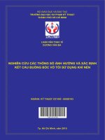nghiên cứu các thông số ảnh hưởng và xác định kết cấu buồng bóc vỏ tỏi sử dụng khí nén 