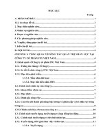 Báo cáo kiến tập quản trị nhân lực: Thực trạng và giải pháp nâng cao hiệu quả công tác tạo động lực lao động tại công ty cổ phần ITG việt nam