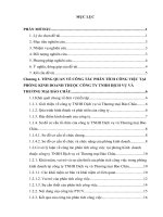 Báo cáo kiến tập quản trị nhân lực: PHÂN TÍCH CÔNG VIỆC tại PHÒNG KINH DOANH THUỘC CÔNG TY TNHH DỊCH vụ và THƯƠNG mại bảo CHÂU