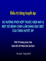 PGS TS hoang quoc hoa  phoi hop thuoc trong dieu tri THA 
