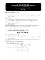 10 đề thi thử toán THPT có giải