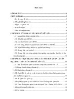 Báo cáo kiến tập quản trị nhân lực: Tìm hiểu hoạt động quản lý tổ chức cán bộ công chức  tại UBND xã yên lỗ