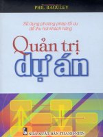 Quản trị dự án tai chinh ngan hang