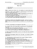 Báo cáo quản trị Văn phòng tại TÒA BÁO NHÂN DÂN