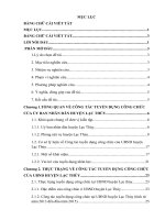 Báo cáo kiến tập quản trị nhân lực: công tác tuyển dụng công chức của ủy ban nhân dân huyện huyện  lạc thủy  tỉnh hòa bình