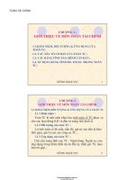 Bài giảng Kế toán tài chính