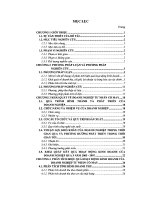 Đề tài Phân tích hiệu quả hoạt động kinh doanh của doanh nghiệp tư nhân Cỏ May