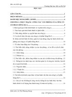 Báo cáo kiến tập quản trị văn phòng tại CÔNG TY cổ PHẦN SÔNG đà 4