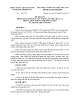 KẾ HOẠCH TRIỂN KHAI TIÊM VẮC XIN VIÊM NÃO NHẬT BẢN