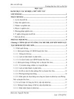 Báo cáo kiến tập quản trị nhân lực: Công tác bố trí, sắp xếp nhân lực ở UBND huyện sóc sơn