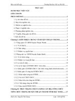 Báo cáo kiến tập quản trị nhân lực: Nâng cao chất lượng đào tạo cán bộ công chức viên chức của huyệnthuận thành, tỉnh bắc ninh